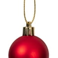thumbnail image 4 of Vickerman 1.5"-2" Red Shiny and Matte Ornament, 50 per Box, 4 of 7