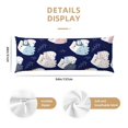 thumbnail image 3 of Fotbe Mom And Baby Owls Funda para Almohada Corporal con Diseño, Funda de Microfibra Ultrasuave de 20x54 Pulgadas, Ropa de Cama Elegante, 3 of 7