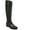 Black Leather, variant on Franco Sarto Women's Colt Tall Knee High Boots Black Wide Calf 5M