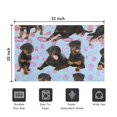 thumbnail image 5 of Rottweiler Dogs Door Rugs,Washable Non Slip Door Mats Indoor,Decorative Door Mats,Entry Mat Indoor for Entrance,Bedroom,Kitchen,Bathroom,20"x32", 5 of 6