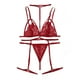 thumbnail image 5 of Gibobby Lencería mujer erótica Camisón de encaje para mujer, lencería sexy de encaje para novia(Rojo, M), 5 of 5
