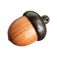 thumbnail image 4 of Ebony Acorn Collar Colgante Accesorios Decoraciones Mini Para Mujeres Niñas Sunnimix Llavero Colgante Bellota, 4 of 7