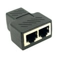 thumbnail image 3 of 5Pcs/set Raccord 2 Voies Raccord RJ45 Raccord Ethernet Coupleur en Ligne Raccord Ethernet Adaptateur de Câble 8P8C, 3 of 6