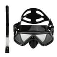 thumbnail image 1 of Swimming Training Snorkel Kit, Adults Adjustable Snorkeling Set Snorkel Goggle Breathing Tube Set For Swimming Training, 1 of 8
