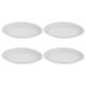 thumbnail image 2 of ColoMX Platillo ovalado para plantas, bandeja de plástico para plantas, platillo decorativo para plantas, bandejas receptoras de agua para plantas de jardinería de interior, 4 Uds., 2 of 7