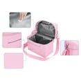 thumbnail image 4 of Unique Bargains Insulated Leakproof Lunch Bag for Work, Beach Pink, 4 of 6