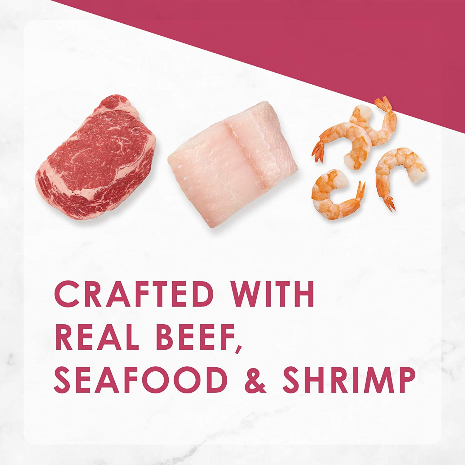Fancy Feast Filet Mignon Flavor With Real Seafood & Shrimp Dry Cat Food, 3 LB (Pack of 2)