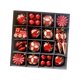thumbnail image 3 of Adornos navideños colgantes Macarena 60 piezas Champán rojo dorado, 3 of 8