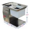 thumbnail image 2 of Techtongda Qx Meat Slicer Body Stainless Steel Meat Cutting Machine without Blade, 2 of 11