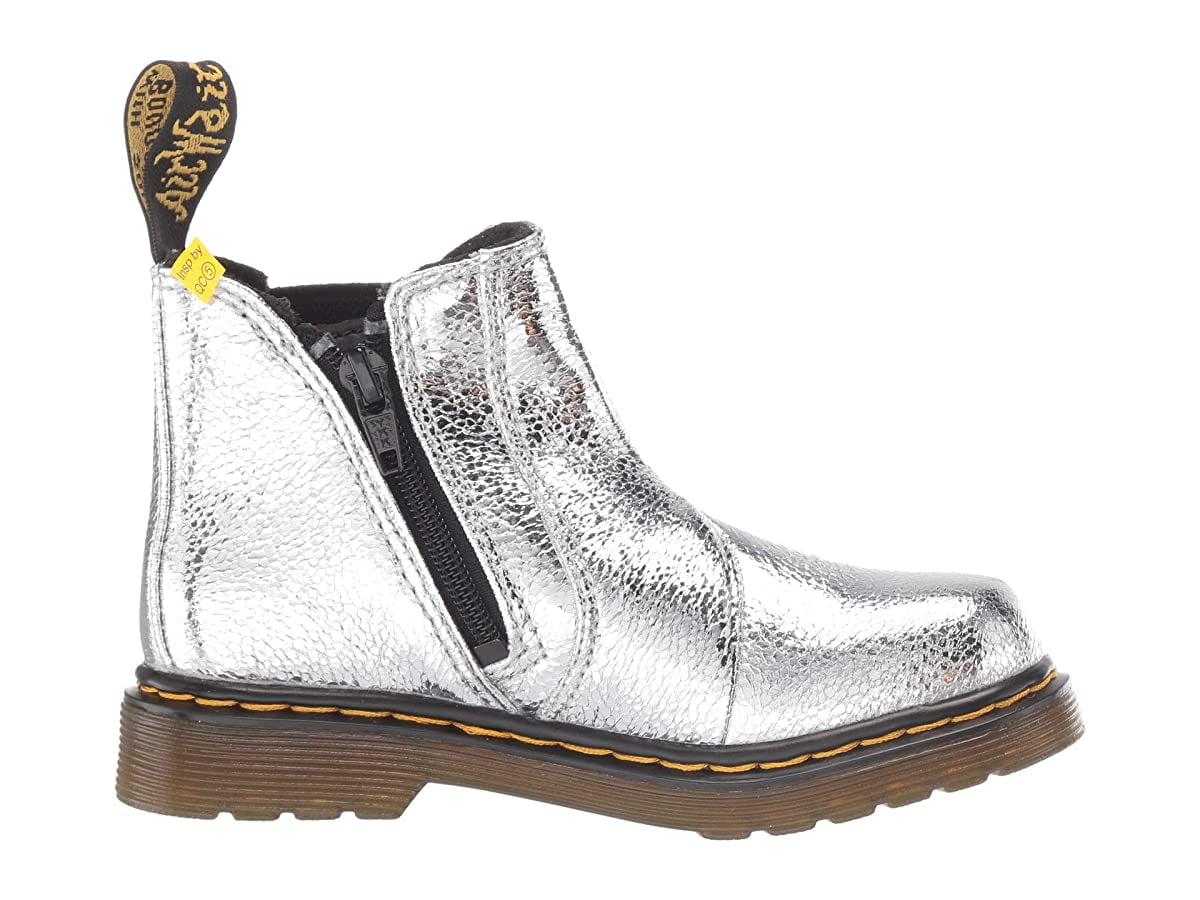 doc martens silver