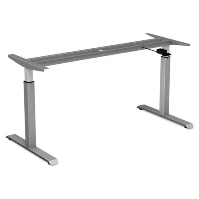 ALE Pneumatic HeightAdjustable Table Base, Gray