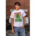 thumbnail image 4 of Earth Day Think Green Nature Lovers Plus Size Crewneck Graphic Tee Shirt Brisco Brands 3X, 4 of 5
