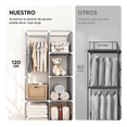 thumbnail image 3 of Ropero Closet Armable Guradaropa Recamara Organizacion Xtellar azul, 3 of 4