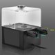 thumbnail image 2 of Bomba de agua ultrasilenciosa ckepdyeh SC-300T para sistema de refrigeración líquida de CPU de PC, tanque de agua de 150 ml y 12 V CC, 4 W, conector de alimentación 3P pequeño., 2 of 7