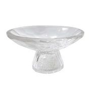 Nouvelle Collections Crystal Filled Base Fruit Bowl 9.7"