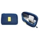 thumbnail image 3 of PTOOTP Organizador universal de cables y cargadores a prueba de golpes, estuche para guardar ratones, teléfonos, auriculares y estuche de viaje grande (azul oscuro), 3 of 7