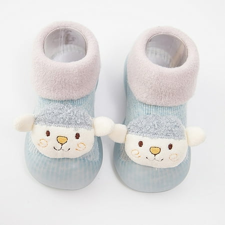 

Baby Sock Shoes Baby Girl Boots B Winter Warm Walking Shoes Soft Sole Cartoon Winter Slippers Birthday Gifts for Women 27