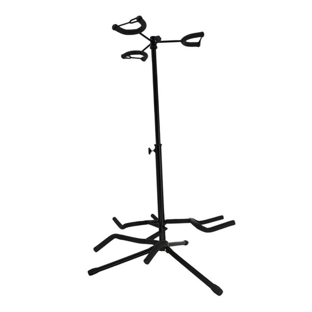 Soporte de Guitarra, Soporte Triple para Instrumentos, Rack, Altura Ajustable, con Soporte para Mástil para Bajo, Banjo, Guitarras Acústicas, Regalo