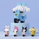 thumbnail image 3 of Juguete decorativo ensamblado de Hello Kitty Sanrio, figura de Anime Kuromi, modelo Cinnamoroll, caja de bloques de construcción, modelo de rompecabezas, regalo, 3 of 4