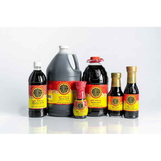 Aloha Shoyu Japanese Original Blend Soy Sauce, Extra Large 64 oz