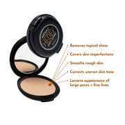 MËNAJI Anti-Shine Powder (HDPV) - Anti-Shine Face Make-Up for Men - Natural Looking Makeup - Mens Cosmetics - Medium