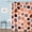 Pumpkin Pink, variant on Cute Halloween Ghost Shower Curtain, 72" x 72" Funny Trick-or-Treat Ghost Bathroom Decor - Orange White Checkerboard, Spooky Halloween Bath Curtain for Kids Family Bathroom