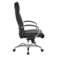 thumbnail image 4 of High Back Black Executive Leather Office Chair, 4 of 10