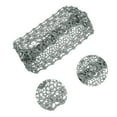 thumbnail image 3 of Unique Bargains Women's 1pc Stylish and Comfortable Fashion Bead Hollow Wide Headwrap Gray, 3 of 5