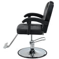 thumbnail image 3 of Classic Reclining Barber Chair Salon Chair with Heavy Duty Hydraulic Pump 360°Rotation Chair, 3 of 8