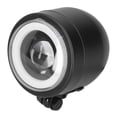 thumbnail image 2 of Headlights Round Angel Eyes,LED Headlight Vintage Round Angel Eye Front Lamp Fit For Motorcycle Cruiser Choppers Bobber Cafe Racer, 2 of 8