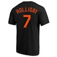 thumbnail image 3 of Men's Jackson Holliday Black Baltimore Orioles Big & Tall Name & Number T-Shirt, 3 of 3