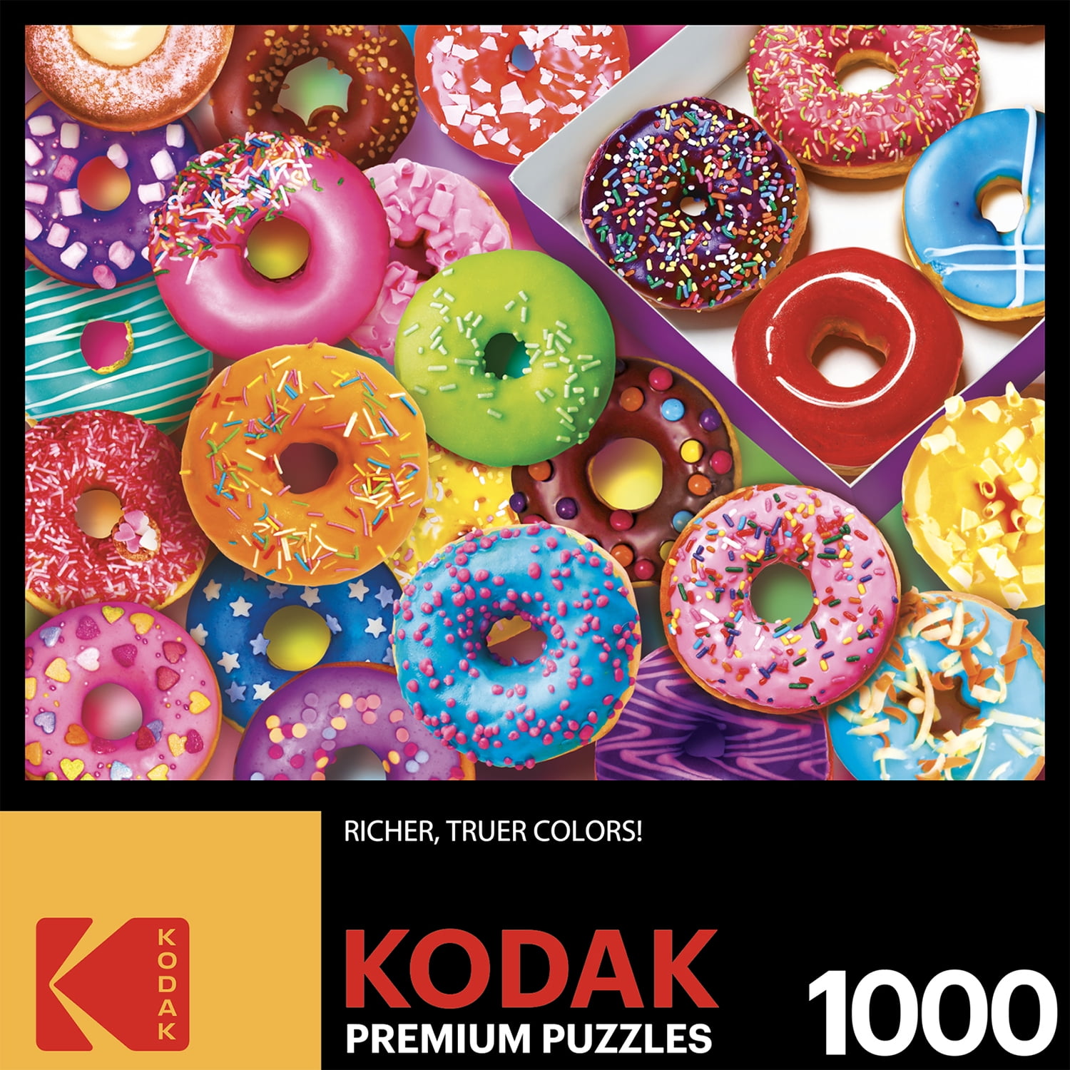 Cra-Z-Art Kodak 1000-Piece I Love Donuts Adult Jigsaw Puzzle - Walmart.com