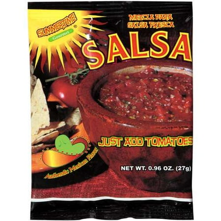 Summertime Gourmet: Mezcla Para Salsa Fresca Salsa, .96 oz