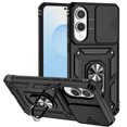 thumbnail image 1 of TYJKeJi Case with Stander Holder Kickstand Drop Resistant Shockproof Case For Samsung Galaxy S25 Edge, 1 of 9
