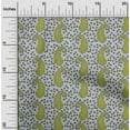 thumbnail image 1 of oneOone Silk Tabby Fabric Floral & Paisley Block Print Fabric By The Yard 42 Inch Wide, 1 of 1