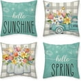 thumbnail image 1 of Happiniss Fundas de Almohada Decorativas Navideñas de 18 x 18, 4 Unidades, 1 of 7