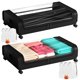 thumbnail image 1 of 2Pcs Contenedores de Almacenamiento Debajo con 6 Bolsa de Almacenaje, 80 X 43.5 X 16 cm, Contenedores de Almacenaje Debajo de La Cama con Ruedas, para Ropa y Edredones,Zapatera Organizador, 1 of 7