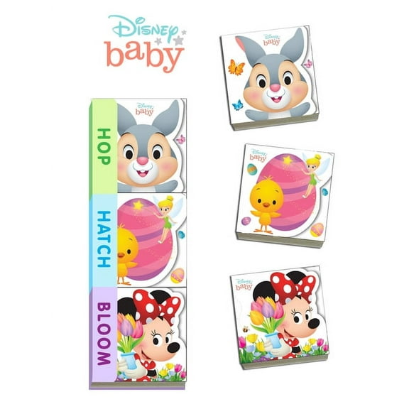 Teeny Tiny Books Disney Baby: Hop, Hatch, Bloom, (Board Book)