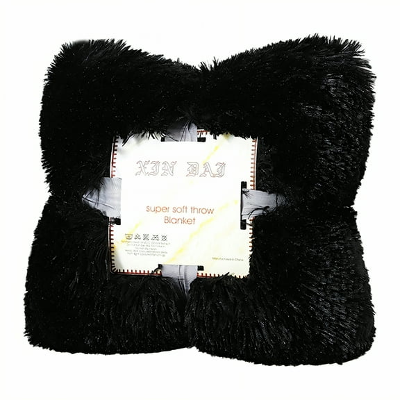 AUQ Throw Blanket,Lightweight Summer Cover Bed Throw Blanket,Airy Cooling Throw Throw Blankets,Black,31*47in