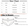 thumbnail image 2 of Joau Women's High Waisted Cotton Underwear Full Coverage No Show Briefs Soft Strech Ladies Breathable Panties, Tag Free, Available in Plus Size, 2 of 2