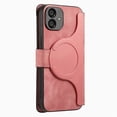 thumbnail image 2 of Feishell For Samsung A05 Wallet [Support Magsafe Charger] Magnetic Detachable Flip Leather Phone Case with Card Slots[RFID Blocking], Zipper Bag, Kick-Stand For Samsung Galaxy A05, Pink, 2 of 13