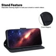 thumbnail image 2 of Wallet Phone Case Cover Compatible with iPhone 14, Vintage for Men Business Embossed PU Leather Flip Protective Case with Wrist Strap Kickstand for Apple iPhone 14 6.1 inch,Black, 2 of 7