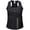 Black Sauna Sweat Vest, variant on COMFREE Neoprene Sauna Suit for Men Waist Trainer Sweat Vest Zipper Body Shaper with Adjustable Tank Top