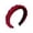Wine, variant on Bmisegm Braided Headbands for Women Velvet Hair Handmade Hair Bands Headwear Accessories Black