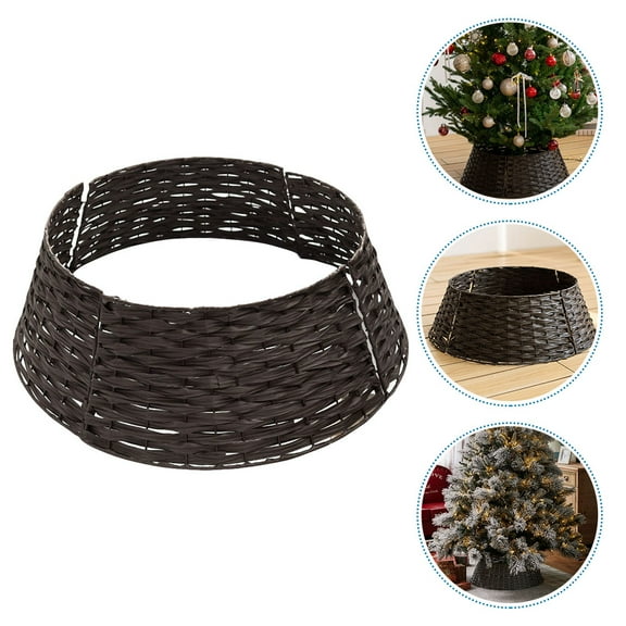 Uonlytech Tree Skirt Farmhouse Coffee Decorative Skirt 1Pack