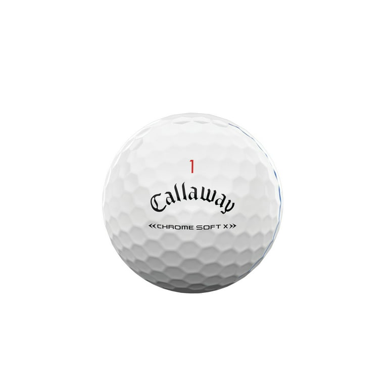 Callaway Chrome Soft X 22 Triple Track Golf Balls 12pk White