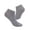 Gray, variant on Gustave 10 Pairs Ankle Socks Low Cut Cotton Athletic Running Socks Casual No-Show Socks for Men and Women (Gray)