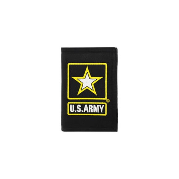 U.S. Military Merchandise WL0008 Nylon Wallet with Army Logo Patch