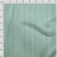 thumbnail image 4 of oneOone Cotton Flex Green Fabric Random Sewing Craft Projects Fabric Prints By Yard 40 Inch Wide, 4 of 5