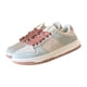 thumbnail image 2 of Zapatillas deportivas informales para mujer, ligeras, transpirables, antideslizantes, con cordones, para uso diario, color rosa 37, 2 of 12